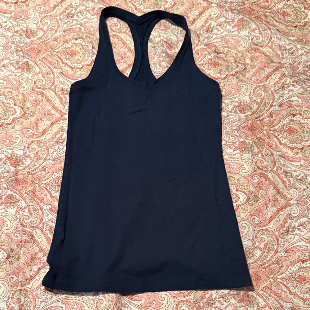 Lululemon Athletica Deep Blue Tank Top